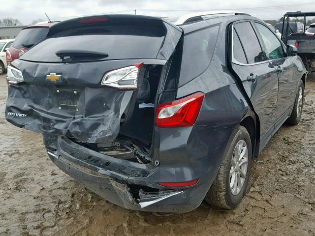 2GNAXJEV6J6228921 - 2018 CHEVROLET EQUINOX LT GRAY photo 4