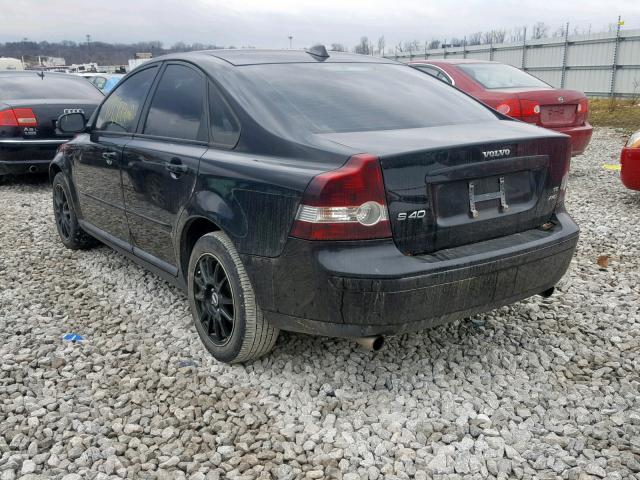 YV1MH682272299616 - 2007 VOLVO S40 T5 BLACK photo 3