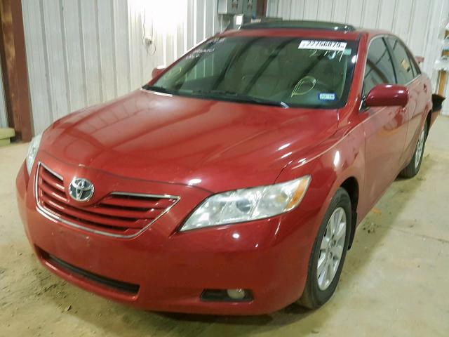 4T1BK46K87U022779 - 2007 TOYOTA CAMRY NEW RED photo 2