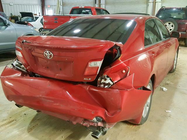 4T1BK46K87U022779 - 2007 TOYOTA CAMRY NEW RED photo 4