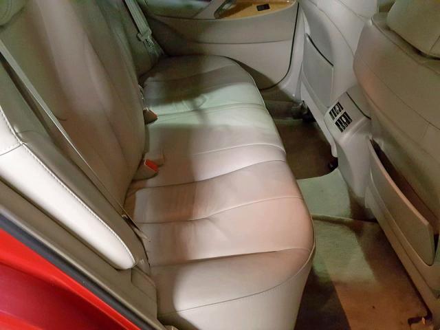 4T1BK46K87U022779 - 2007 TOYOTA CAMRY NEW RED photo 6