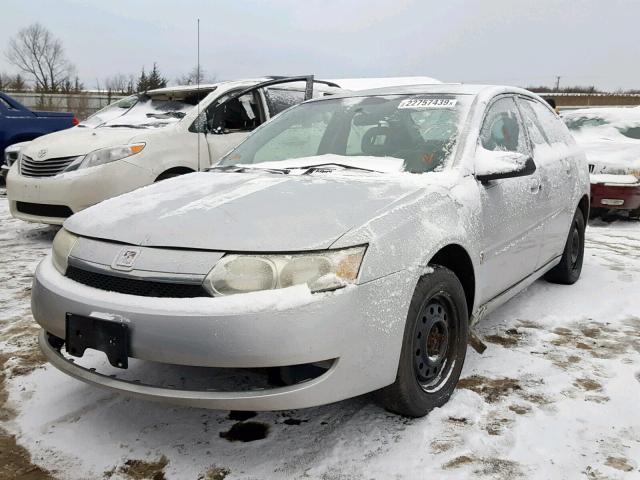 1G8AJ52F34Z208434 - 2004 SATURN ION LEVEL SILVER photo 2