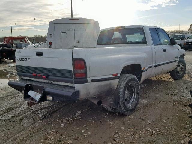 1B7MC3364XJ582148 - 1999 DODGE RAM 3500 WHITE photo 4