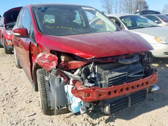 1FADP5BUXDL542422 - 2013 FORD C-MAX SEL RED photo 1