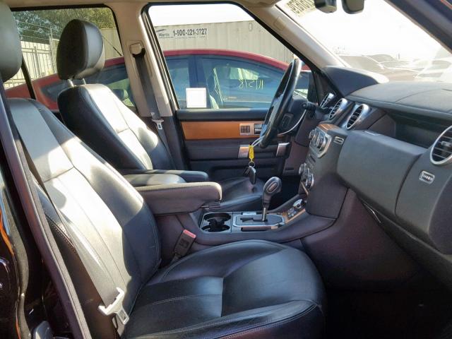 SALAK2D4XBA555373 - 2011 LAND ROVER LR4 HSE LU BLACK photo 5