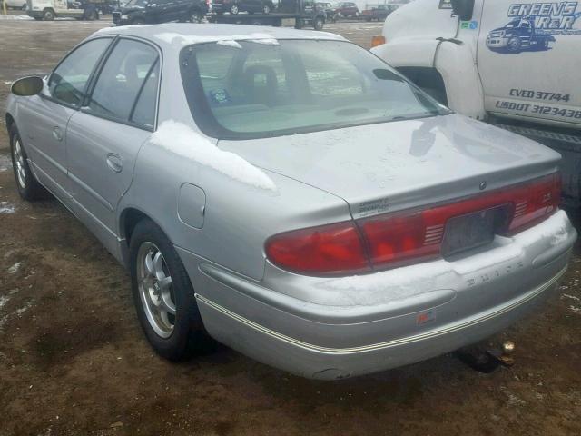 2G4WB52K7Y1181447 - 2000 BUICK REGAL LS SILVER photo 3