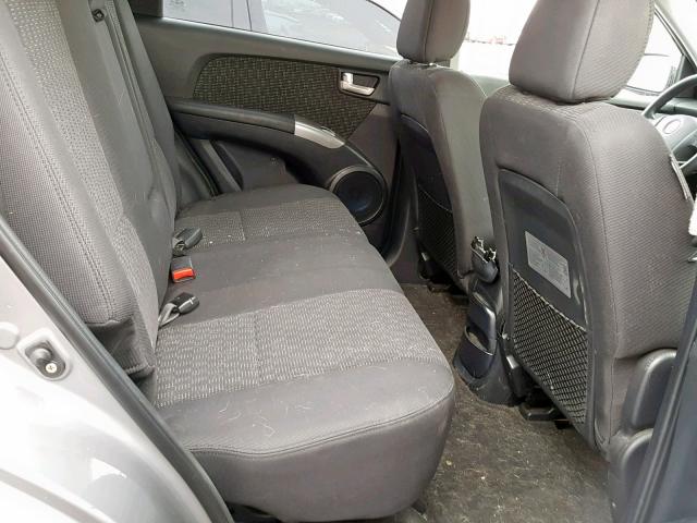 KNDJE723167238719 - 2006 KIA NEW SPORTA GRAY photo 6