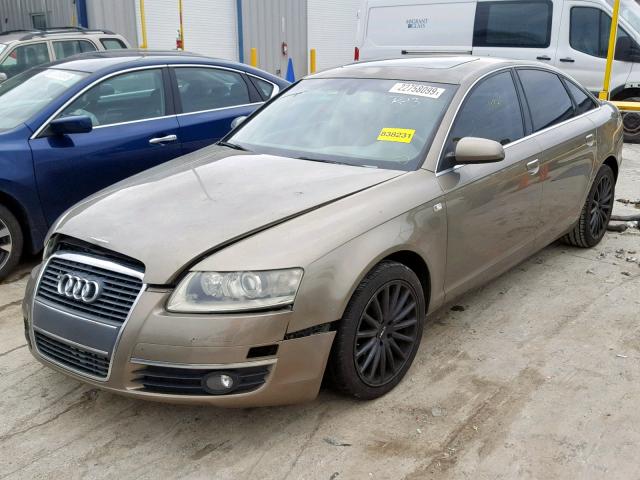 WAUAH74F16N170381 - 2006 AUDI A6 3.2 GOLD photo 2