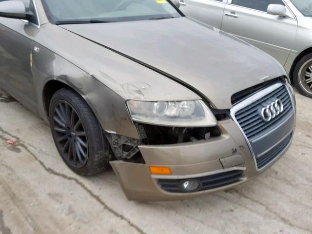 WAUAH74F16N170381 - 2006 AUDI A6 3.2 GOLD photo 9