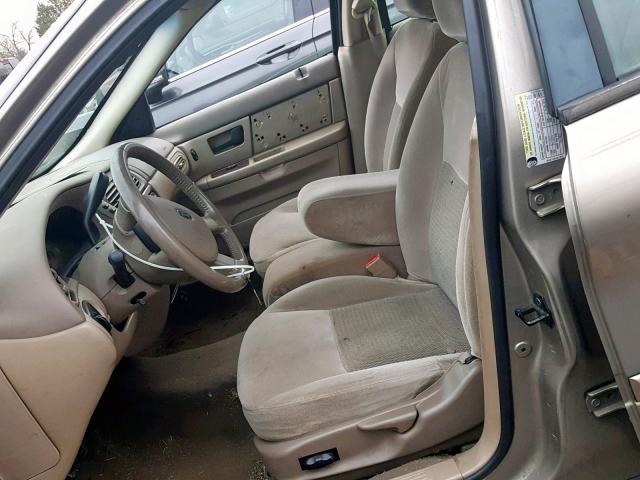 1FAFP56U85A287897 - 2005 FORD TAURUS SEL TAN photo 5