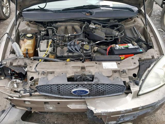 1FAFP56U85A287897 - 2005 FORD TAURUS SEL TAN photo 7