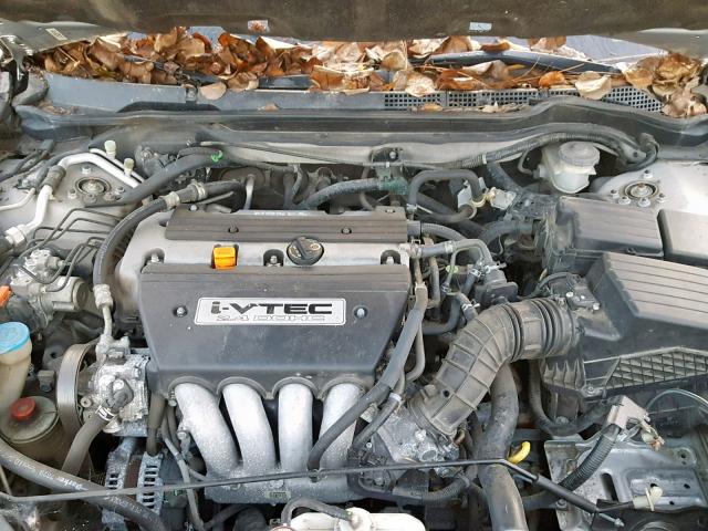 1HGCM56327A000992 - 2007 HONDA ACCORD SE SILVER photo 7