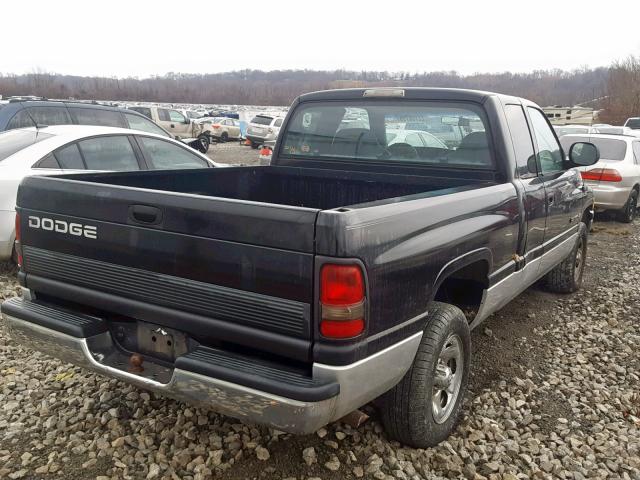 3B7HC13Y21G739658 - 2001 DODGE RAM 1500 შავი ფოტო 4