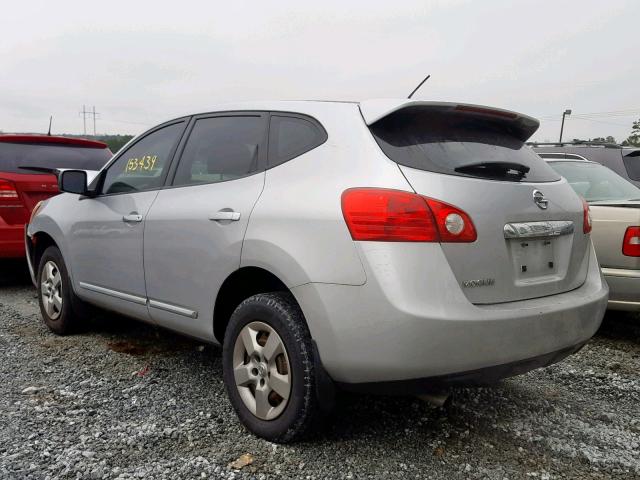 JN8AS5MT1BW565605 - 2011 NISSAN ROGUE S SILVER photo 3