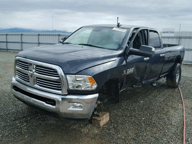 3C6UR5JL2GG107495 - 2016 RAM 2500 SLT შავი ფოტო 2