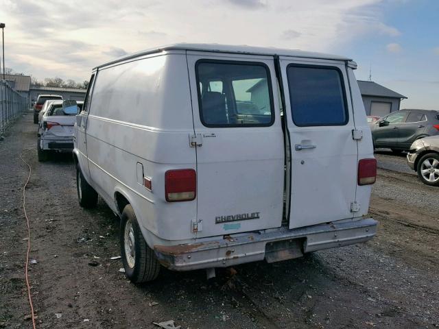 1GCDG15Z3H7145577 - 1987 CHEVROLET G10 WHITE photo 3