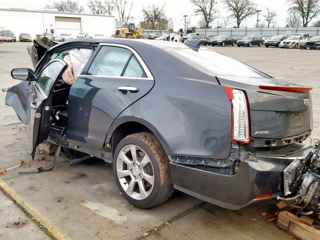 1G6AB5RX0F0102034 - 2015 CADILLAC ATS LUXURY GRAY photo 3