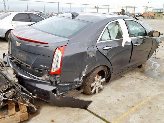 1G6AB5RX0F0102034 - 2015 CADILLAC ATS LUXURY GRAY photo 4