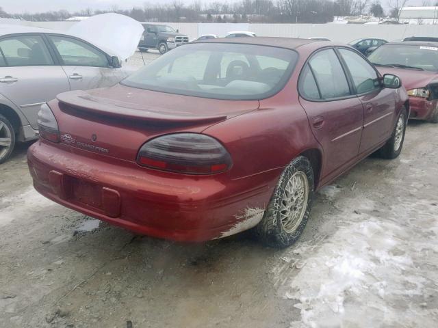1G2WK52J0YF347591 - 2000 PONTIAC GRAND PRIX წითელი ფოტო 4