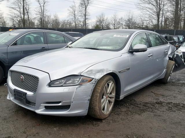 SAJWJ2GD8G8V96774 - 2016 JAGUAR XJL PORTFO SILVER photo 2