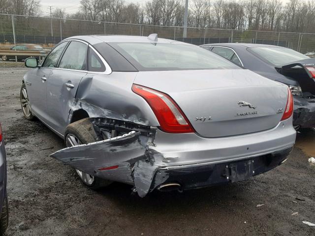 SAJWJ2GD8G8V96774 - 2016 JAGUAR XJL PORTFO SILVER photo 3