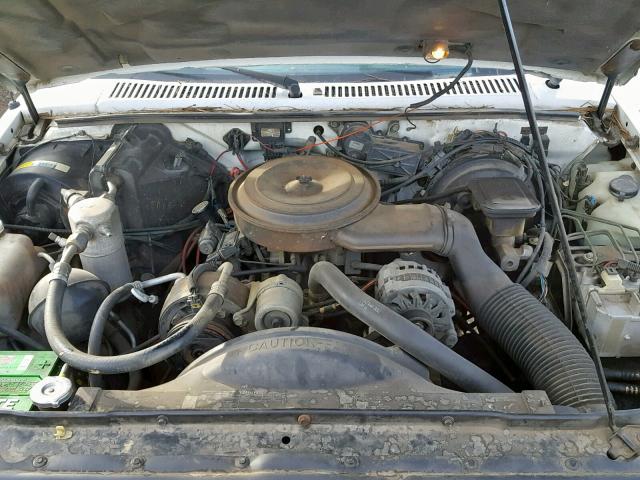 1GNDT13ZXN2138480 - 1992 CHEVROLET BLAZER S10 WHITE photo 7