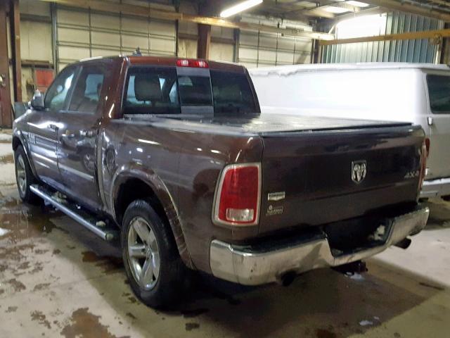 1C6RR7NMXFS531910 - 2015 RAM 1500 LARAM BROWN photo 3