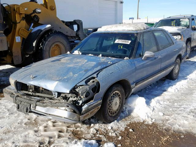 1G4CW53L4N1629997 - 1992 BUICK PARK AVENU ლურჯი ფოტო 2