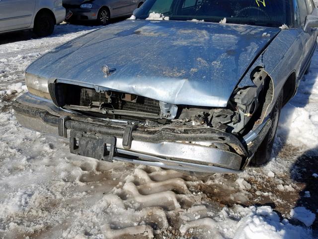 1G4CW53L4N1629997 - 1992 BUICK PARK AVENU ლურჯი ფოტო 9