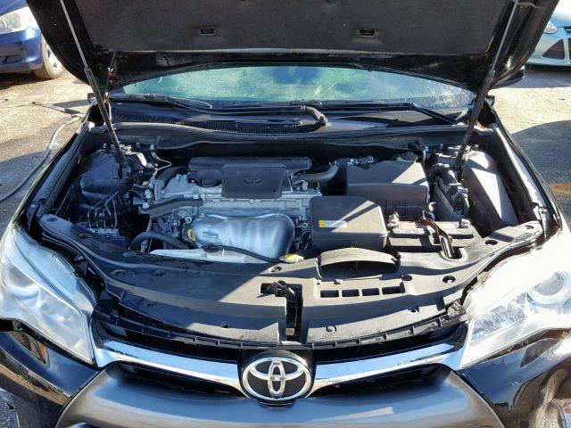 4T4BF1FKXFR508291 - 2015 TOYOTA CAMRY LE BLUE photo 7