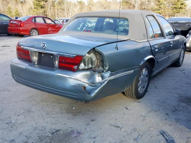 2MEFM75W95X674580 - 2005 MERCURY GRAND MARQ მწვანე ფოტო 4