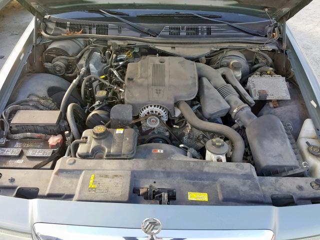 2MEFM75W95X674580 - 2005 MERCURY GRAND MARQ მწვანე ფოტო 7