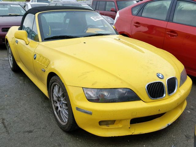 WBACN53471LJ56530 - 2001 BMW Z3 3.0 YELLOW photo 1