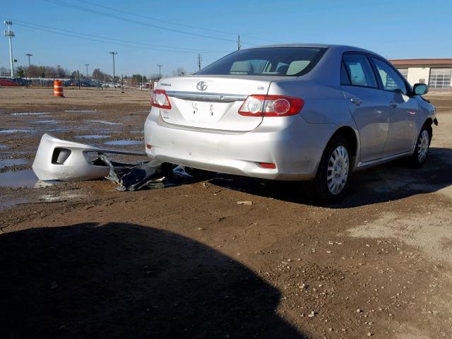 2T1BU4EE0CC829668 - 2012 TOYOTA COROLLA BA 银色 照片 4