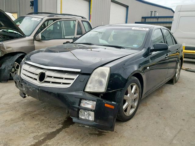 1G6DC67A750148649 - 2005 CADILLAC STS BLACK photo 2