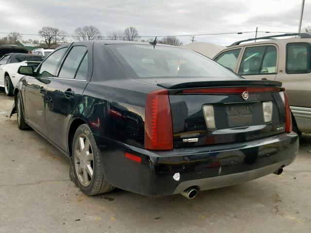 1G6DC67A750148649 - 2005 CADILLAC STS BLACK photo 3