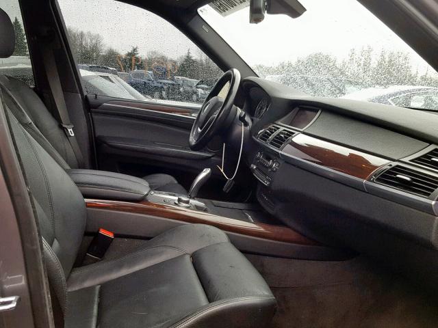 5UXFE83558L161342 - 2008 BMW X5 4.8I GRAY photo 5