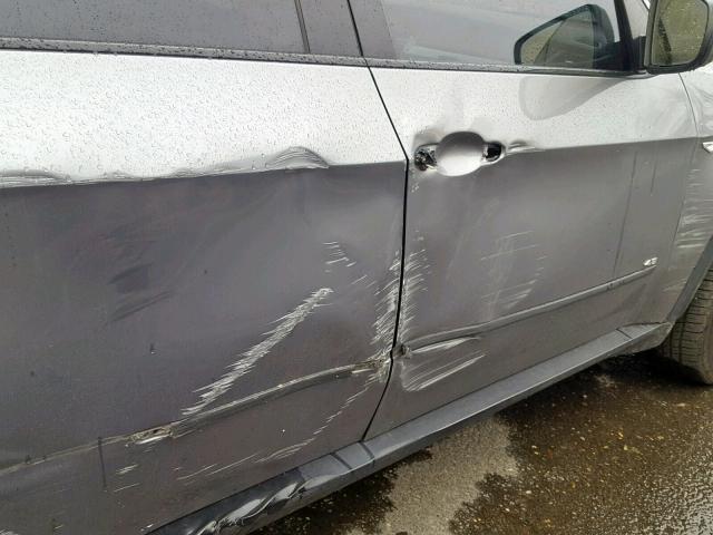 5UXFE83558L161342 - 2008 BMW X5 4.8I GRAY photo 9