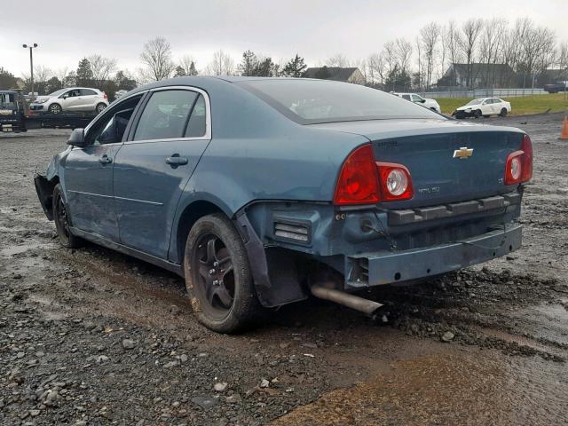 1G1ZG57B79F201680 - 2009 CHEVROLET MALIBU LS ლურჯი ფოტო 3
