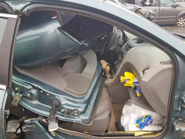 1G1ZG57B79F201680 - 2009 CHEVROLET MALIBU LS ლურჯი ფოტო 5