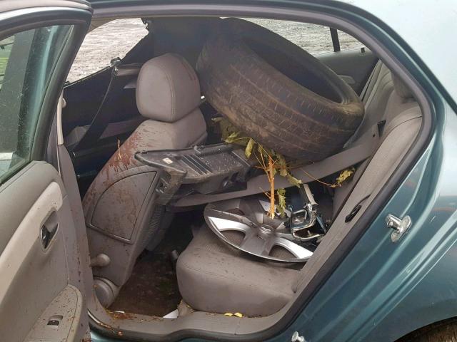 1G1ZG57B79F201680 - 2009 CHEVROLET MALIBU LS ლურჯი ფოტო 6