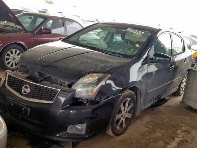 3N1AB6AP1CL619164 - 2012 NISSAN SENTRA 2.0 BLACK photo 2