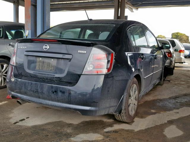 3N1AB6AP1CL619164 - 2012 NISSAN SENTRA 2.0 BLACK photo 4