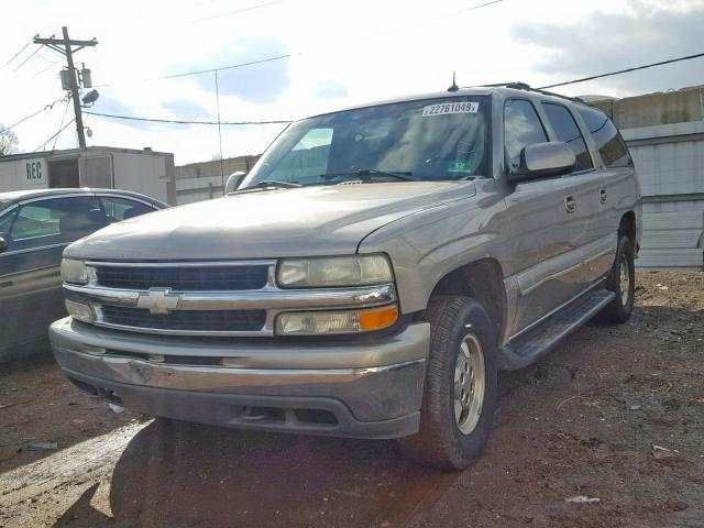 3GNFK16Z03G215238 - 2003 CHEVROLET SUBURBAN K TAN photo 2