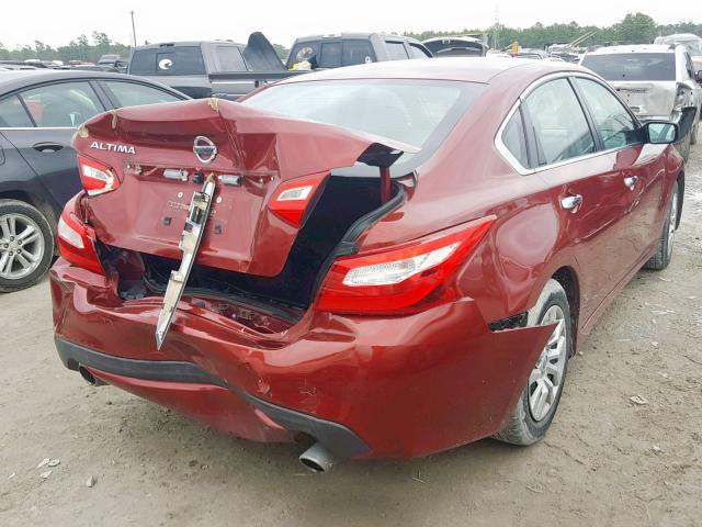1N4AL3APXGN308336 - 2016 NISSAN ALTIMA 2.5 RED photo 4