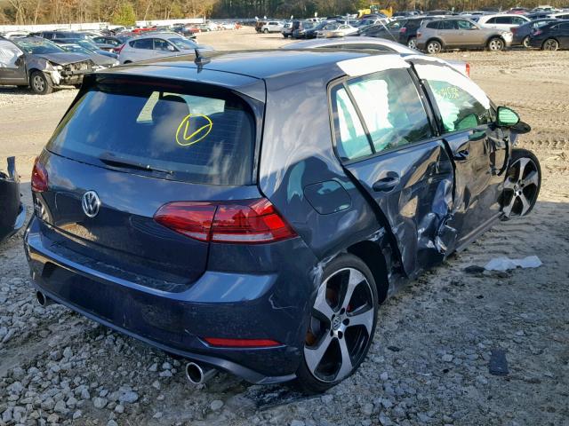 3VW547AU6JM297212 - 2018 VOLKSWAGEN GTI SPORT Boz foto 4