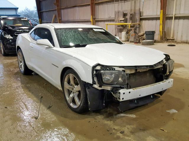 2G1FK1EJ2A9169528 - 2010 CHEVROLET CAMARO SS WHITE photo 1