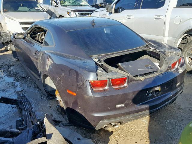 2G1FZ1EP6D9806652 - 2013 CHEVROLET CAMARO ZL1 黑色 照片 3
