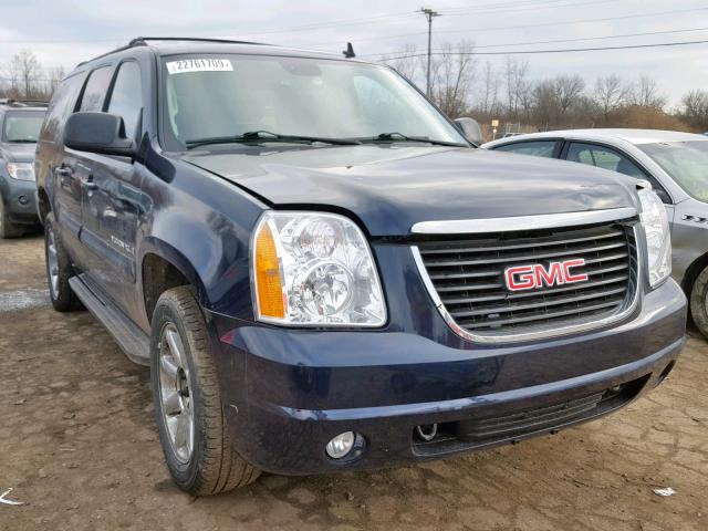 1GKFK16388J201537 - 2008 GMC YUKON XL K BLUE photo 1