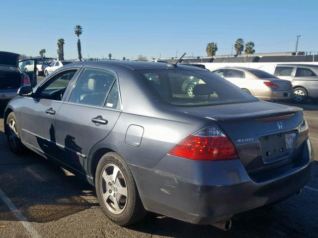 JHMCN36426C002610 - 2006 HONDA ACCORD HYB 灰色 照片 3